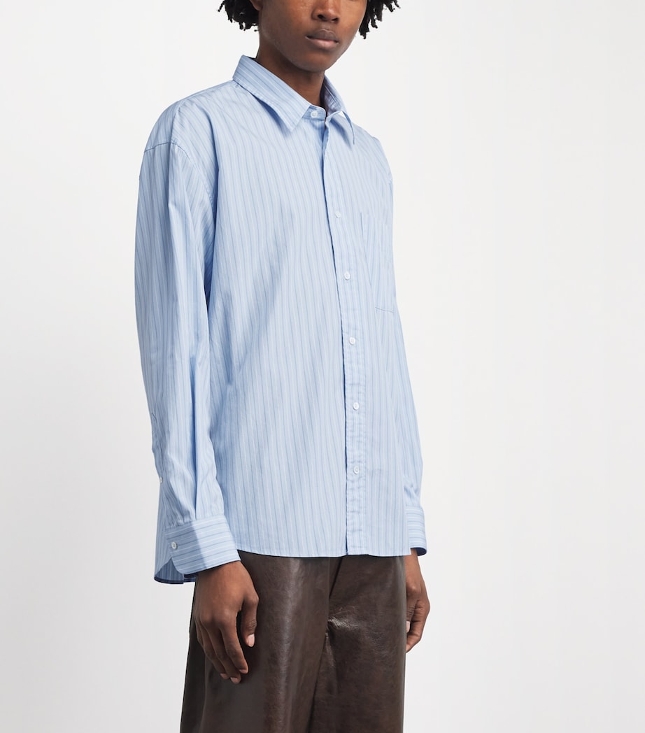 Sunflower Mens Cotton Stripe New Base Shirt Long Sleeve Shirt Image 4
