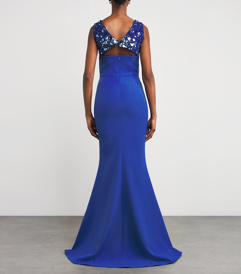 Embellished Melina Gown SKIATHOS BLUE Image 3