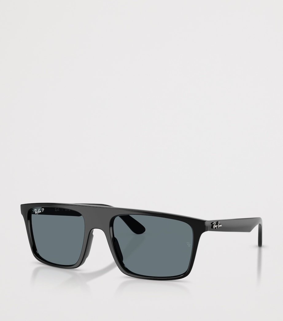 Ray-Ban RB2222 Square Sunglasses Black Image 2