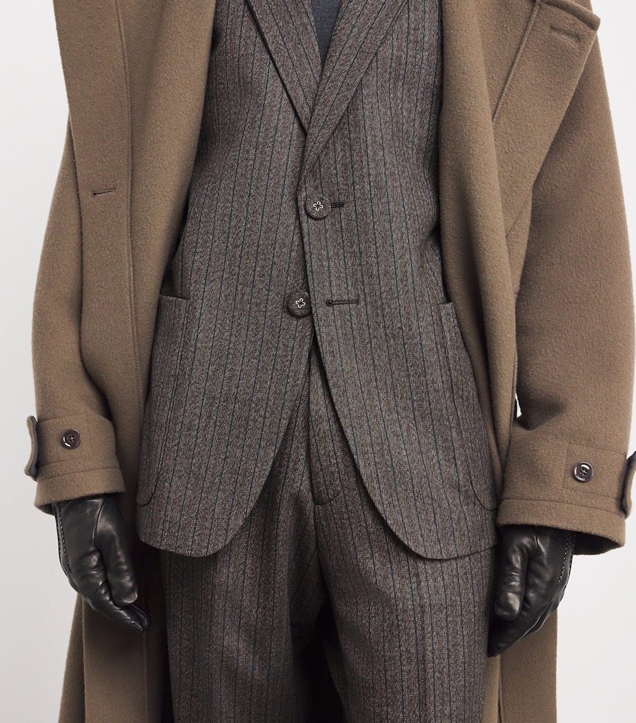 Wool-Blend Alto Blazer GREY STRIPE Image 6