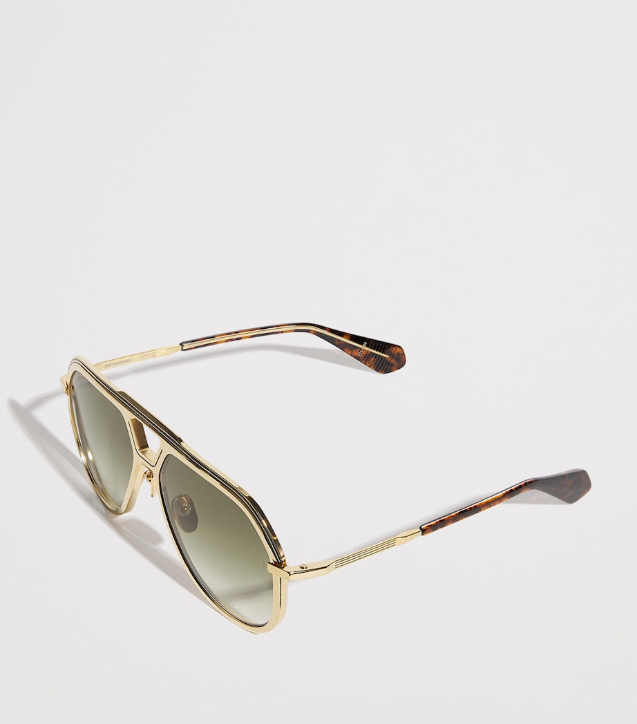 Titanium Aviator Lockheed Sunglasses 18F-GENEVA Image 2