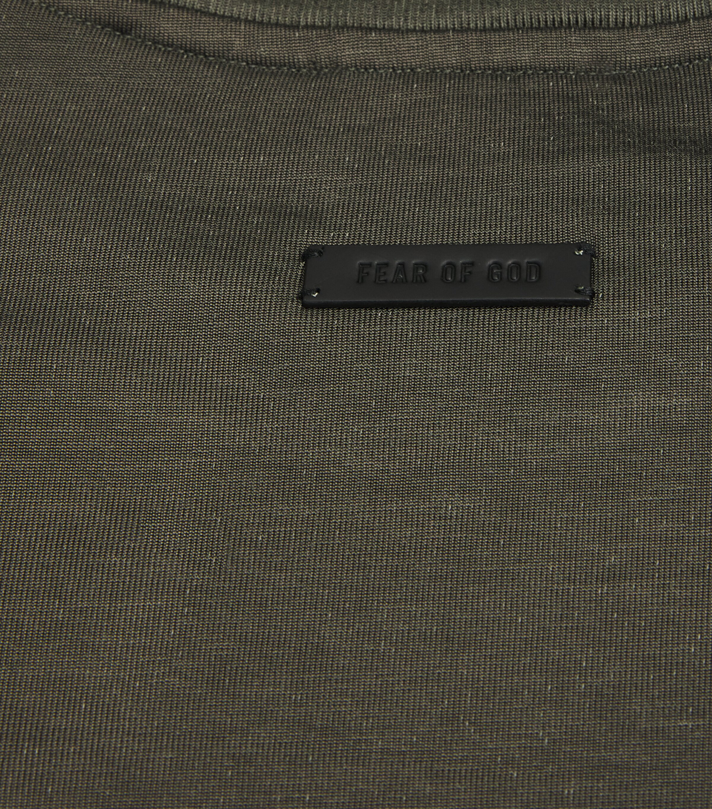 Cotton-Blend Oversized T-Shirt OFF BLACK Image 5