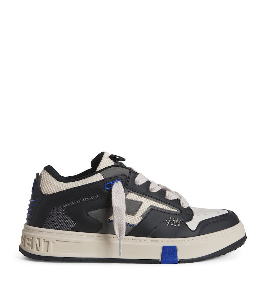 Leather Reptor Low-Top Sneakers BLACK/VINTAGE WHITE Image 1