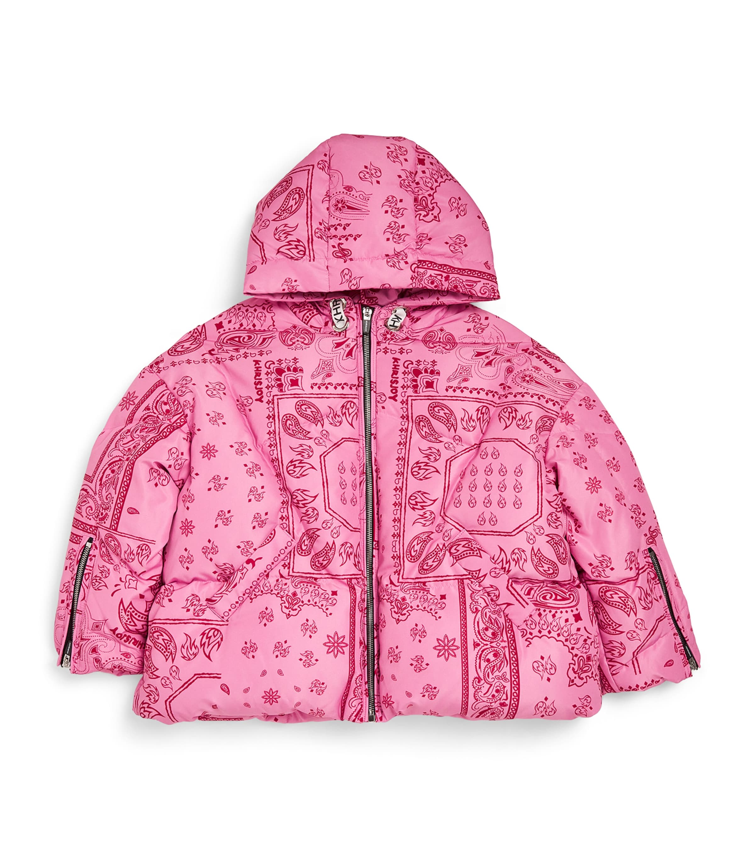 KHRISJOY PRINTED PUFFER JACKET 