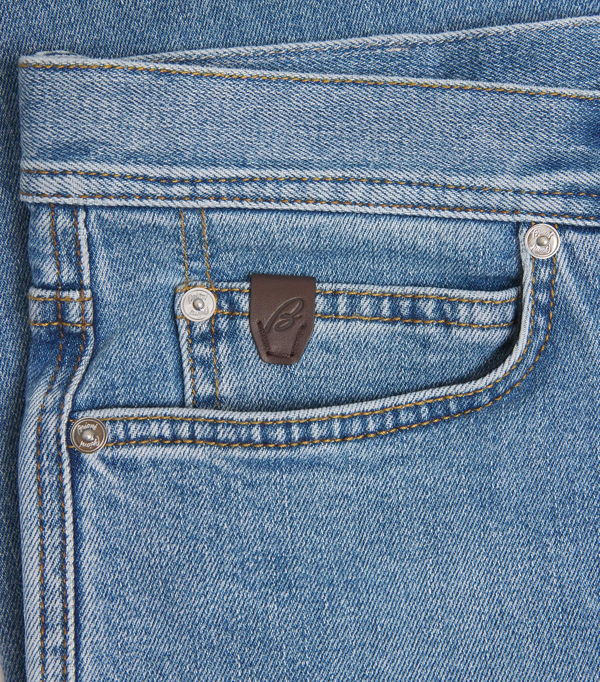 Brioni Mens Merano Straight Jeans Image 6