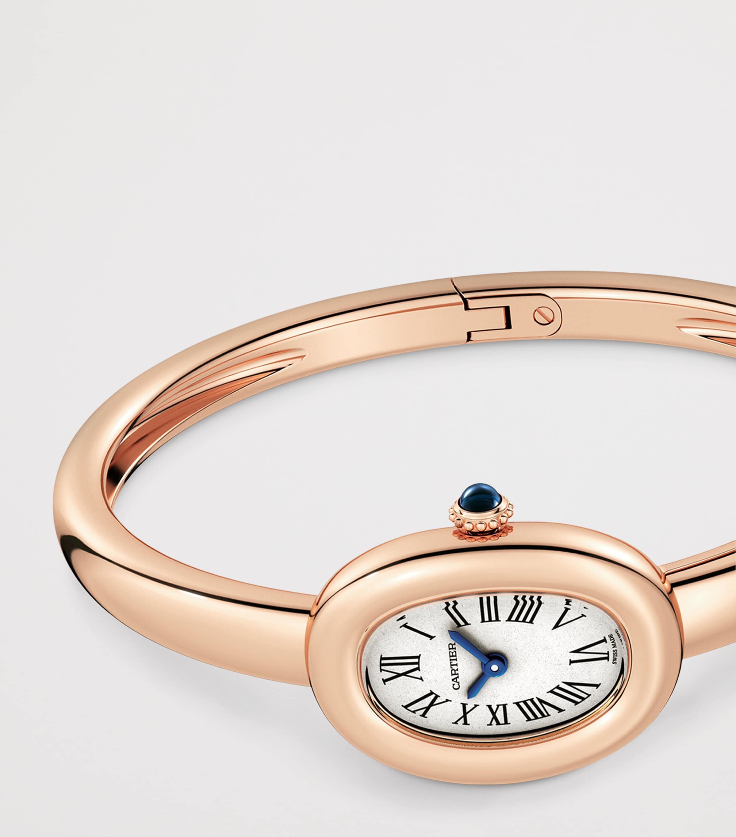 Mini Rose Gold Baignoire Watch 18.7mm (Size 16) ROSE GOLD Image 4