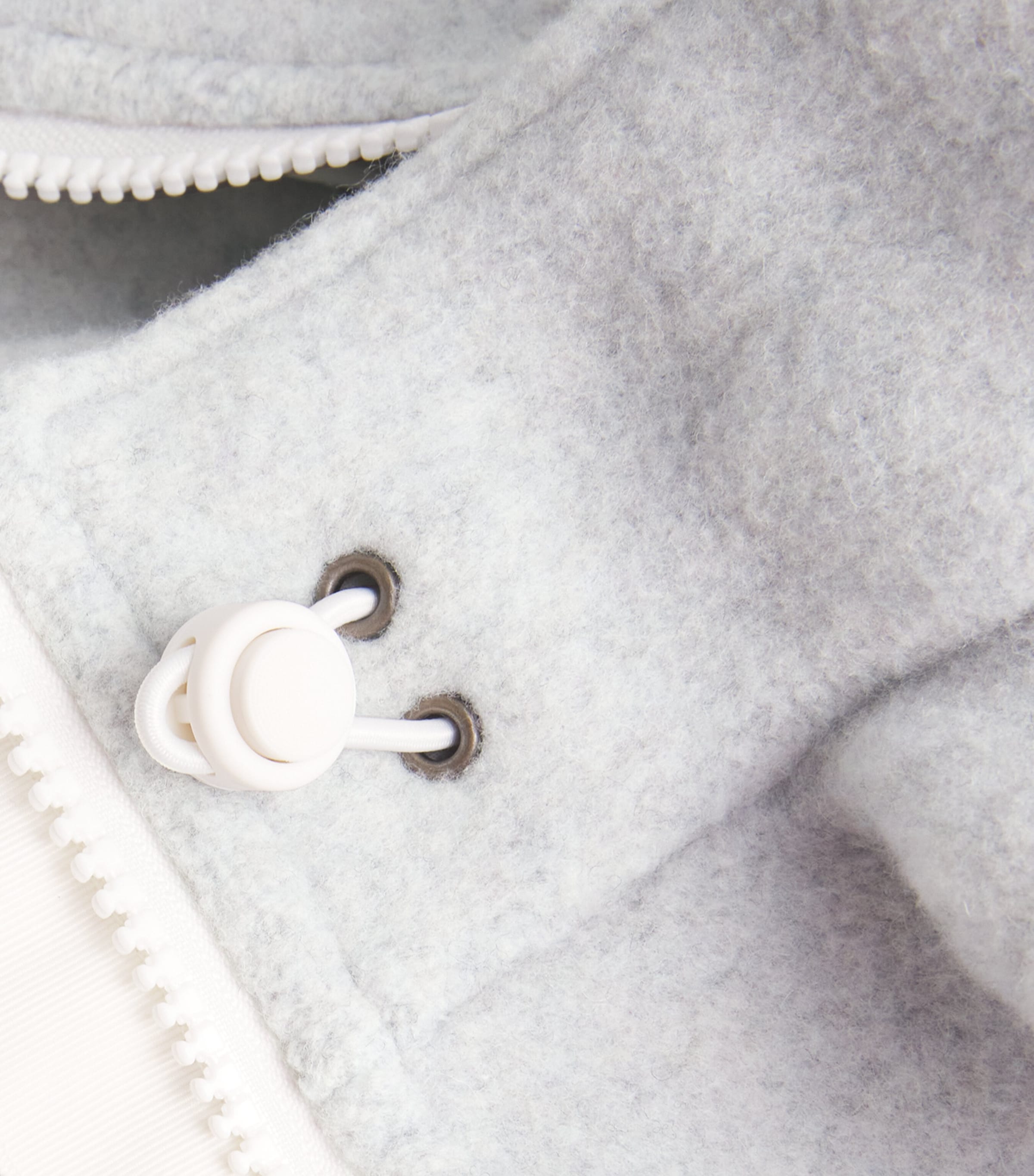 Wool-Blend Fleece Chilliwack Bomber Jacket 9309SILVERBIRCH HEATHER-BOULEA Image 5