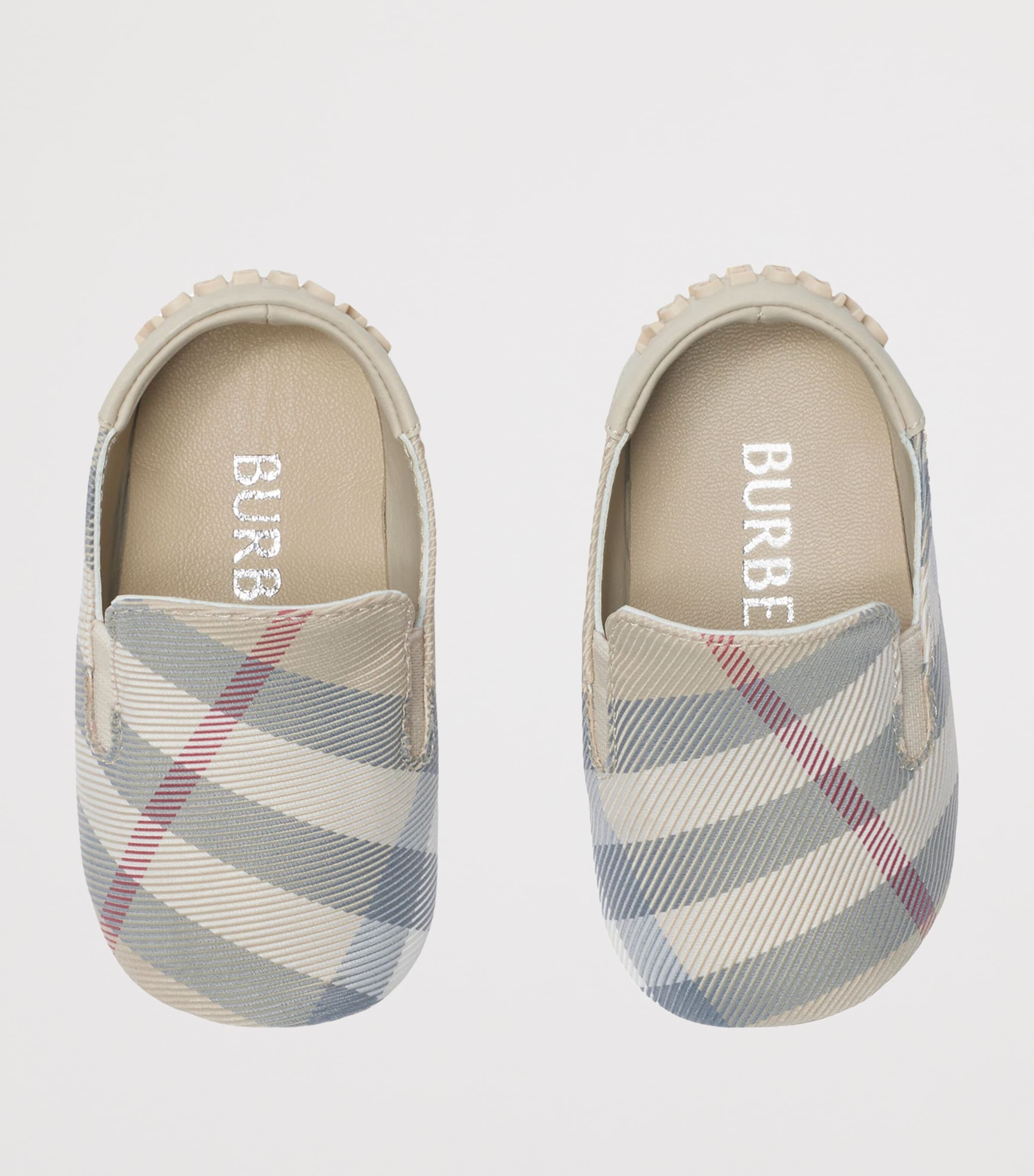 Check Slip-On Booties PALE STONE IP CHECK Image 2