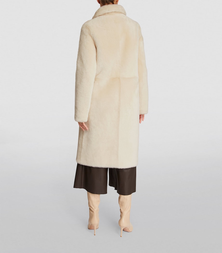 Shearling Reversible Coat A1006 Image 4