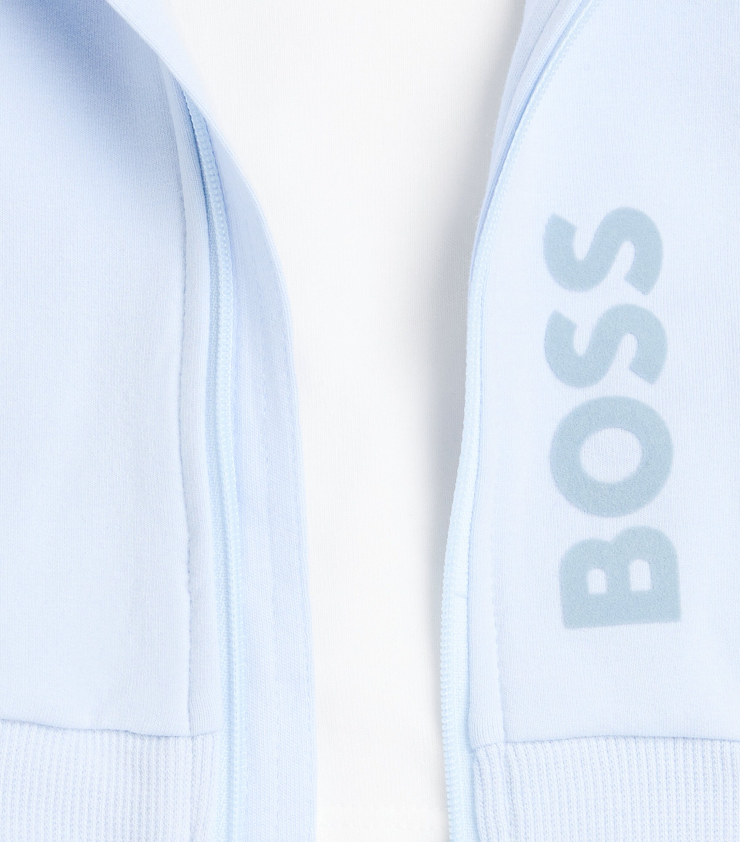 BOSS Kidswear T-Shirt, Hoodie and Sweatpants Set (1-18 Months) Pale Blue Image 3