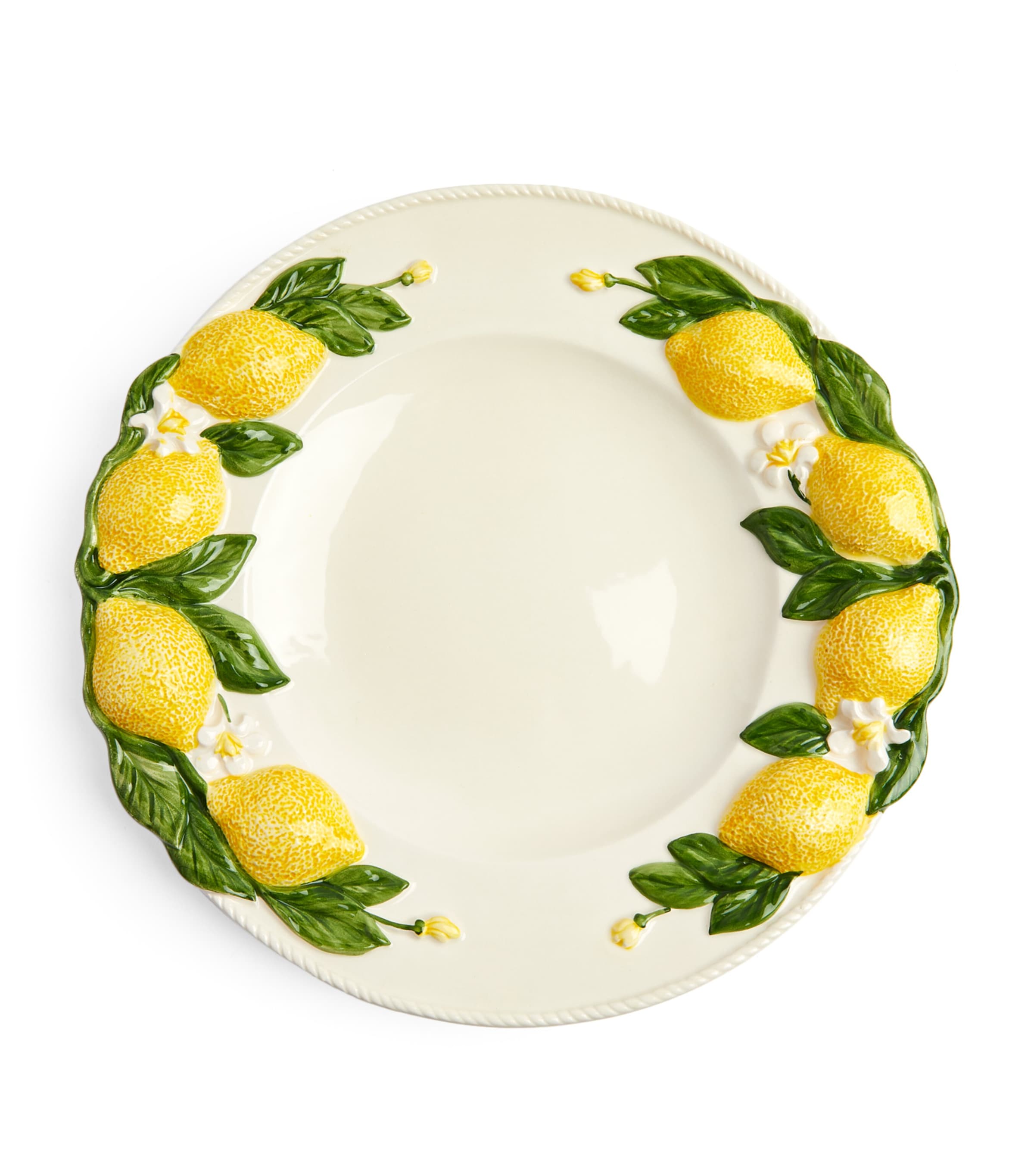 Les-ottomans Lemon Ceramic Platter