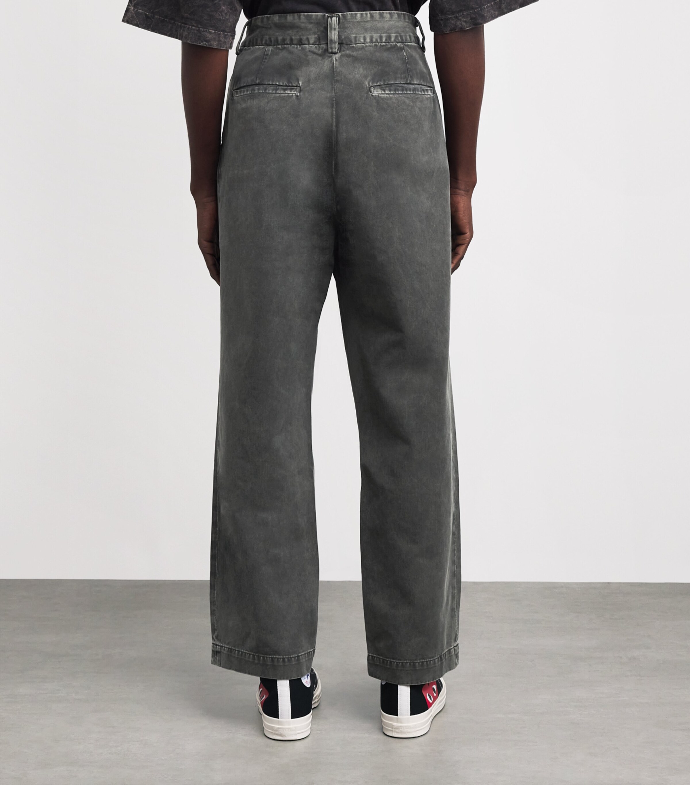 AGOLDE Mens Regenerative Cotton Chinos Garv Image 5