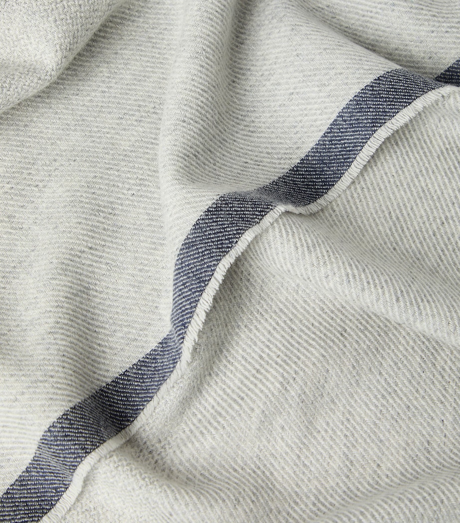 Cashmere Fringed Scarf CH028 Image 4