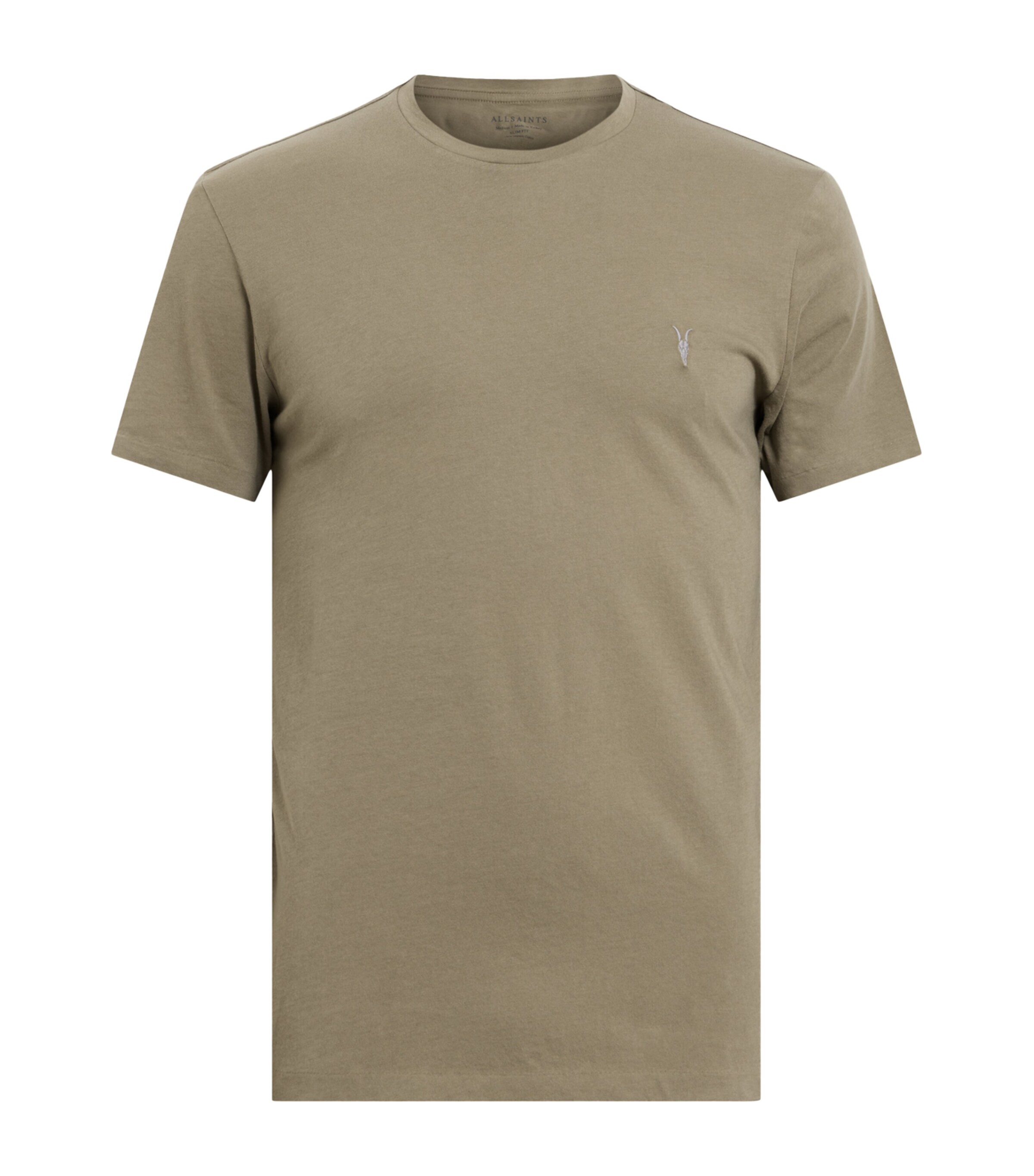 Allsaints Organic Cotton Tonic T-shirt In Green