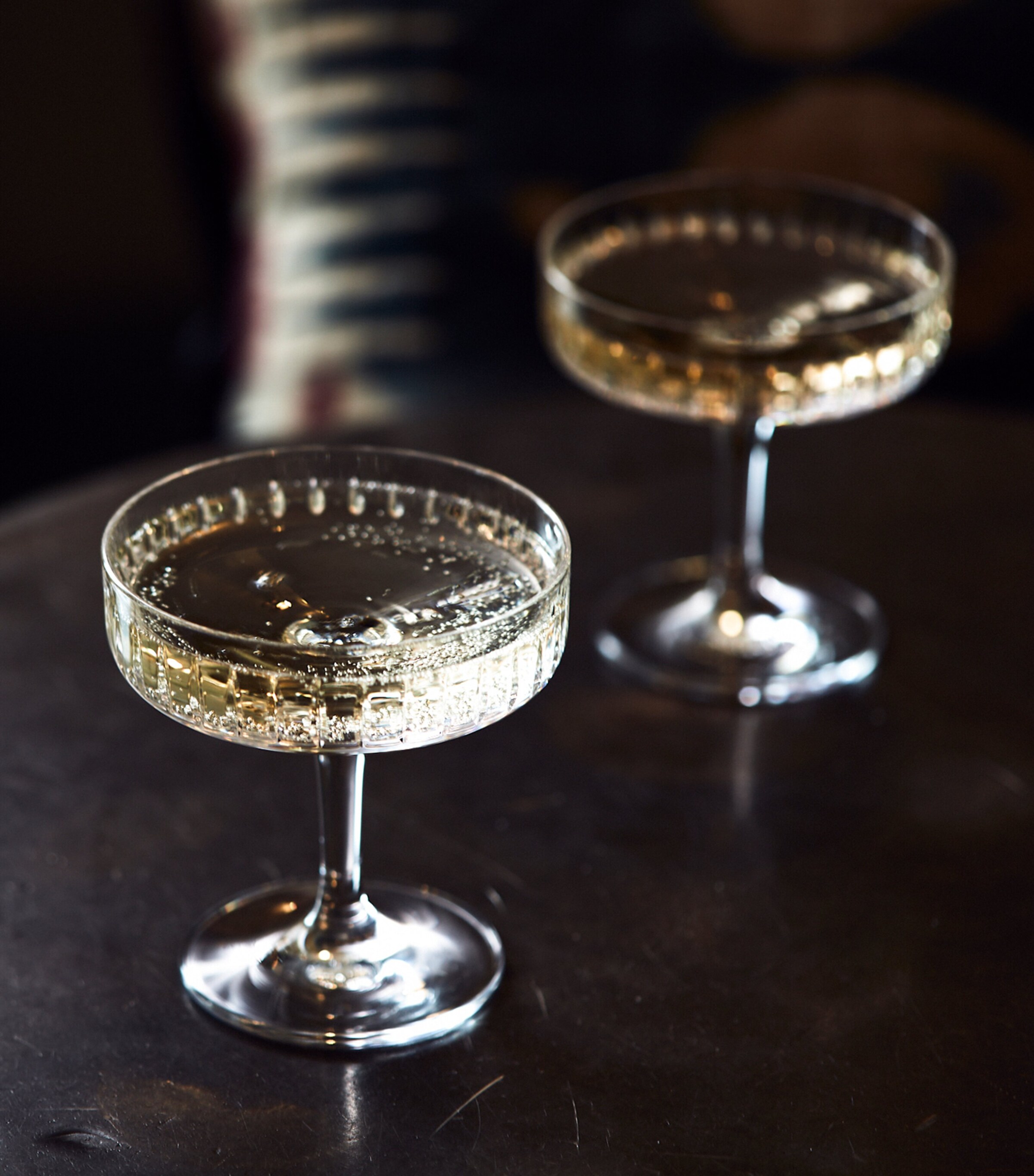 Soho Home Set of 4 Roebling Champagne Coupes (150ml) Clear Image 4