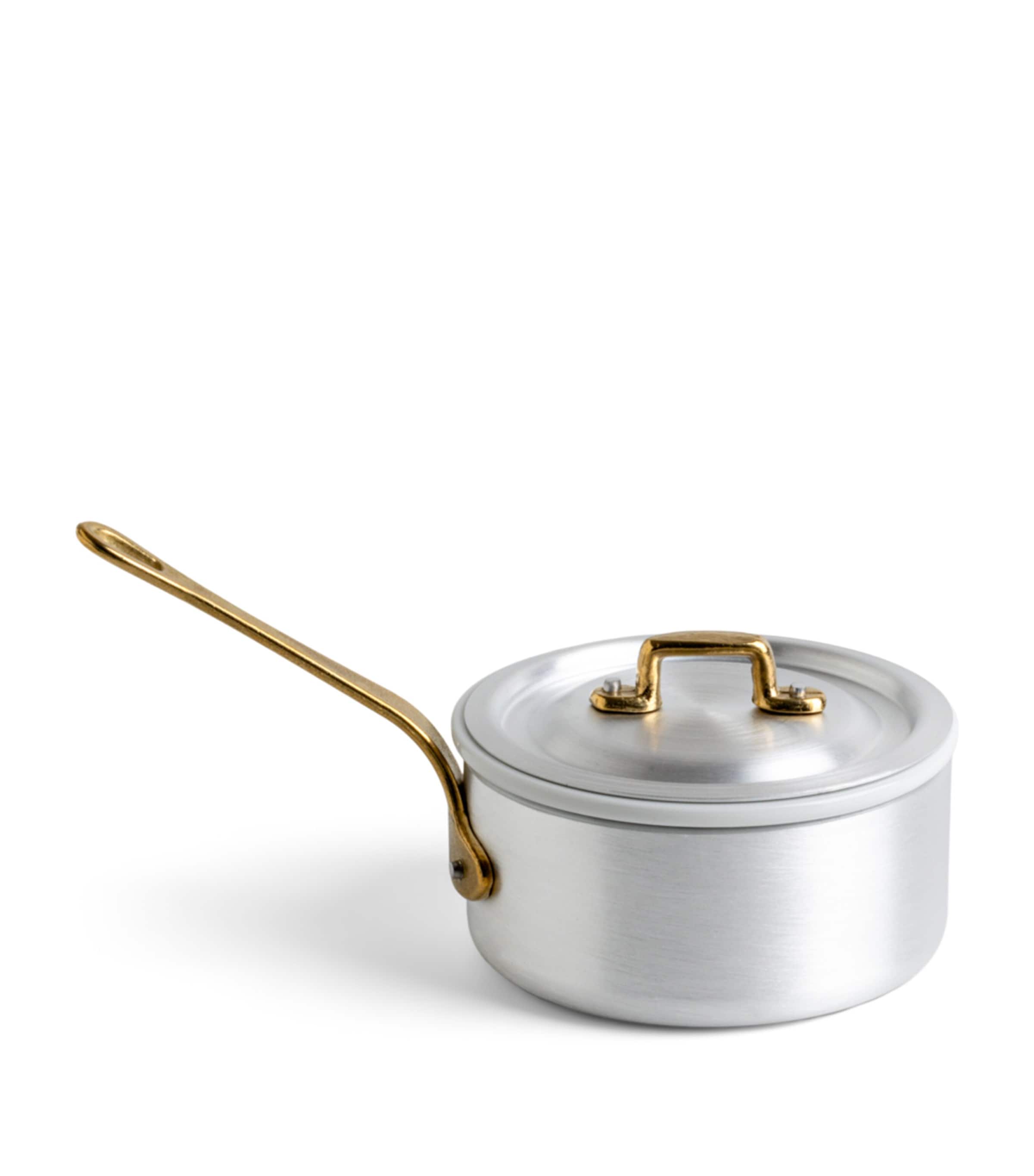Marcato Mini Casserole Set (12cm) Silver Image 1