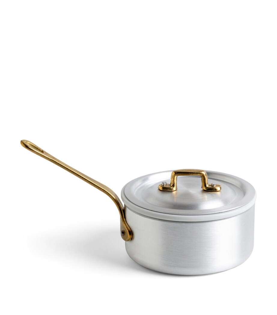 Marcato Mini Casserole Set (12cm) Silver Image 1