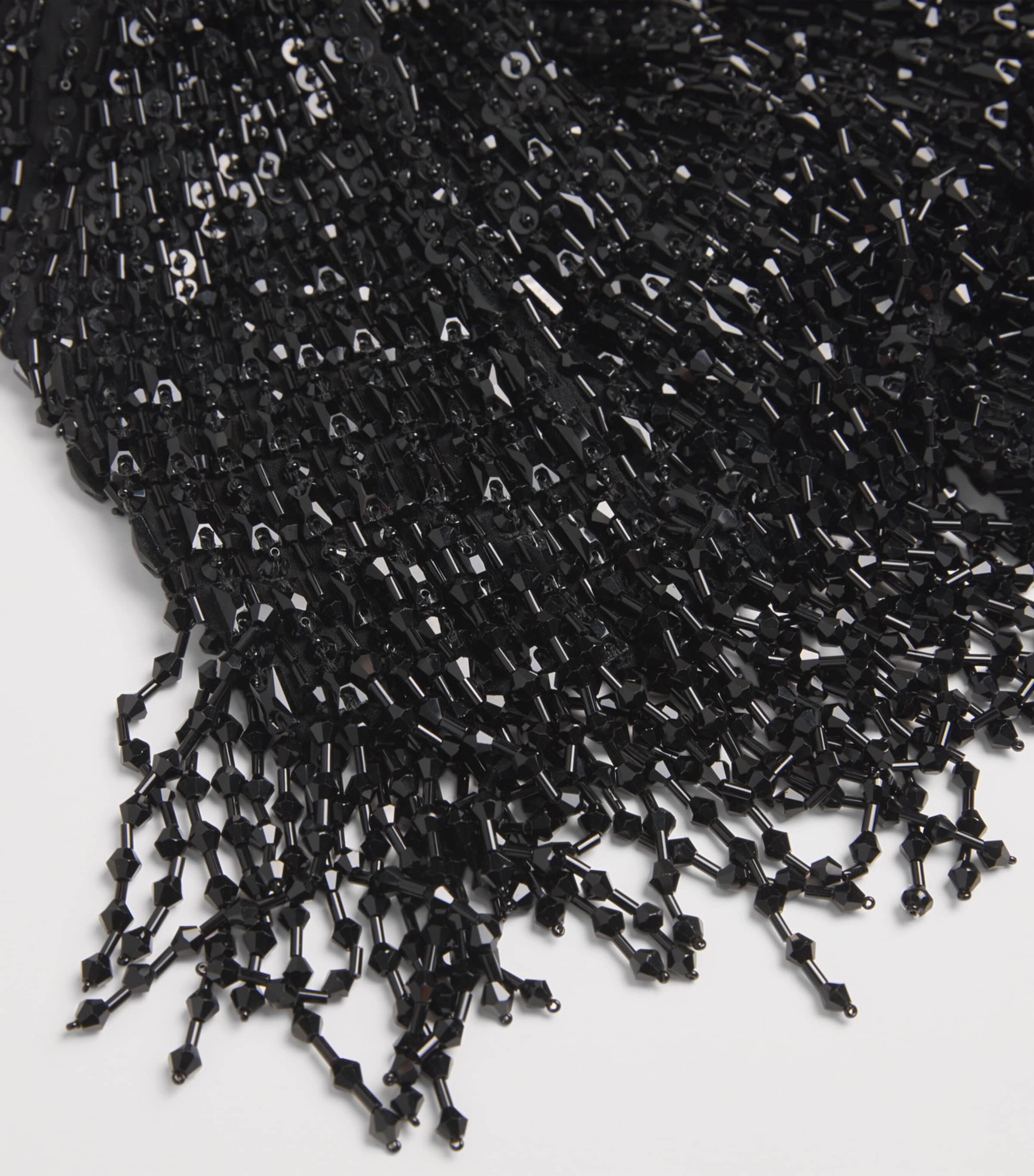 Sequin Swish Mini Dress LIQUORICE 2033 Image 5