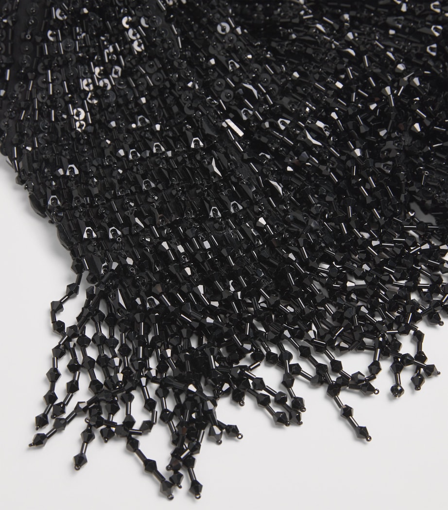 Sequin Swish Mini Dress LIQUORICE 2033 Image 5