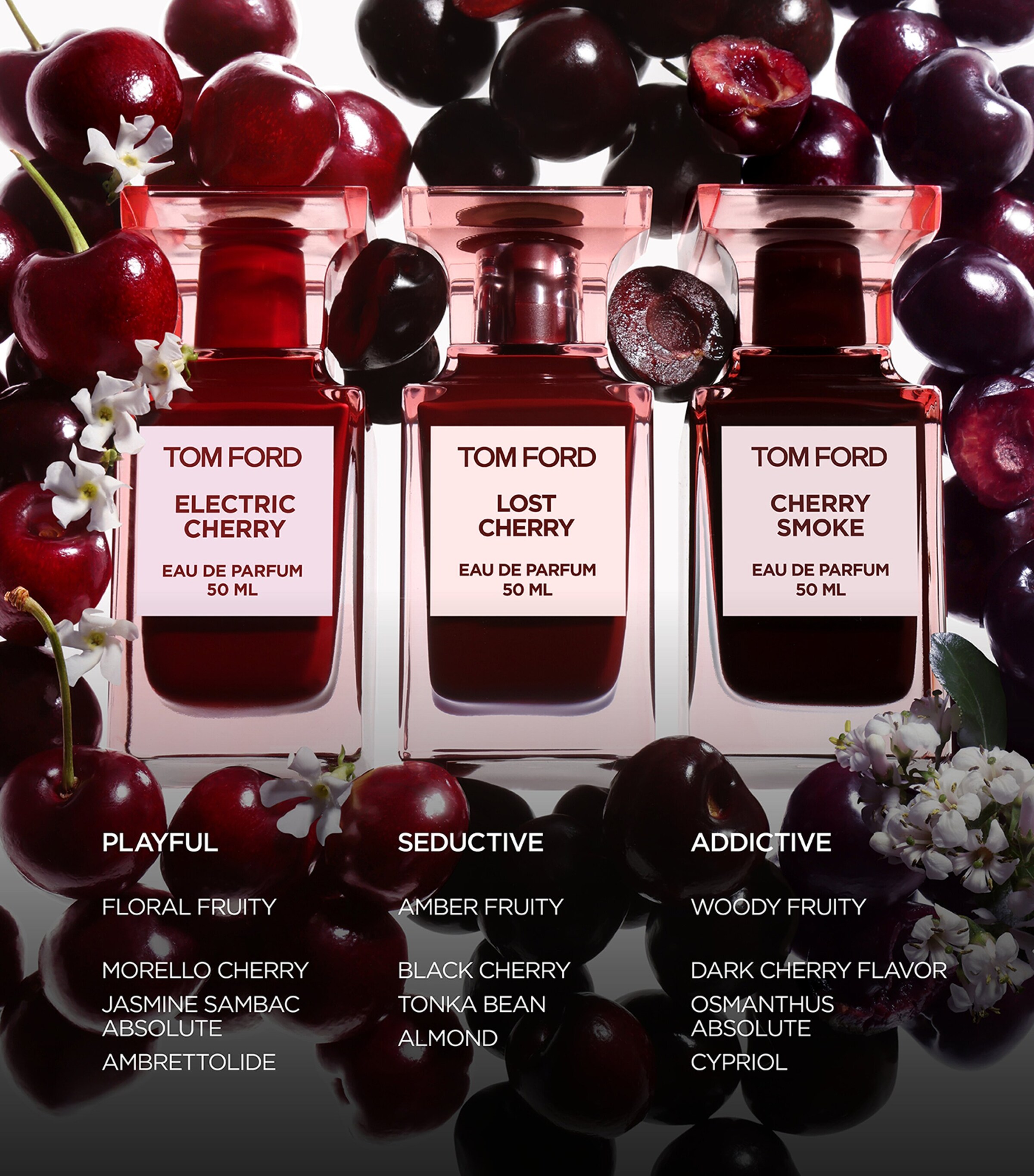 TOM FORD Cherry Smoke Eau de Parfum (50ml) | Perfume | Womens Perfume | Mens Aftershave | Unisex Perfumes | Designers | Tom Ford TOM FORD Cherry Smoke Eau de Parfum (50ml) | Perfume | Womens Perfume | Mens Aftershave | Unisex Perfumes | Designers | Tom Ford