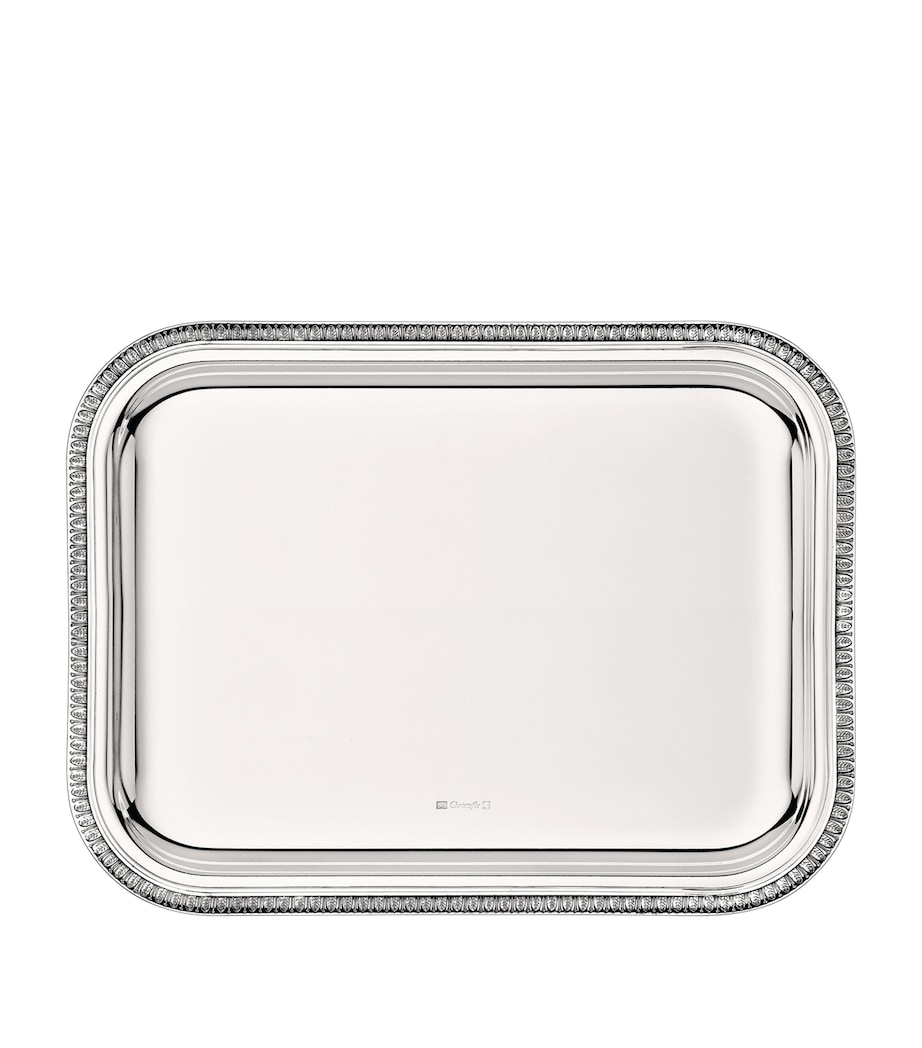 Silver-Plated Malmaison Tray (26cm x 20cm) SILVER Image 2