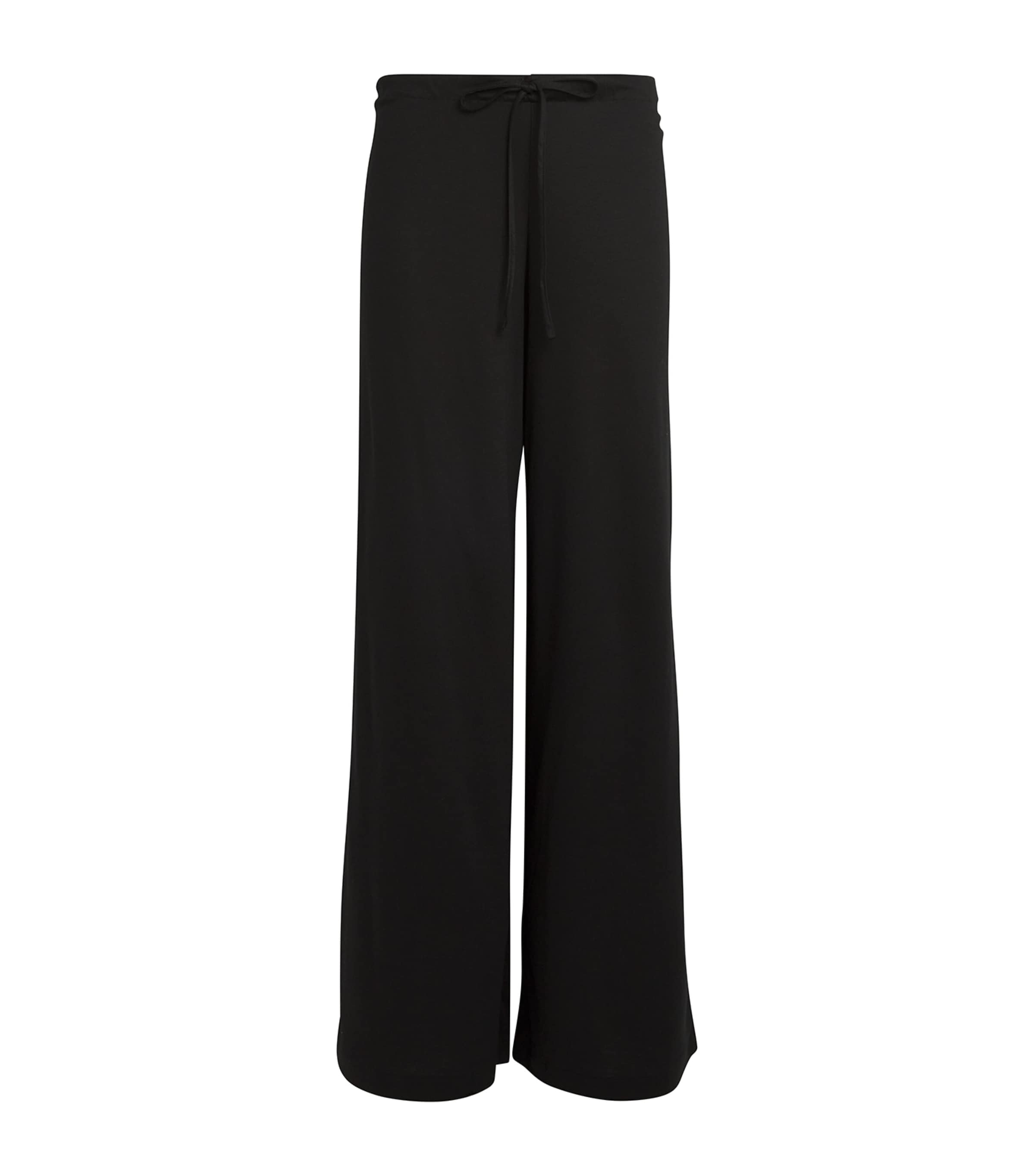 Zimmerli Sea Island Cotton Pyjama Bottoms In Black