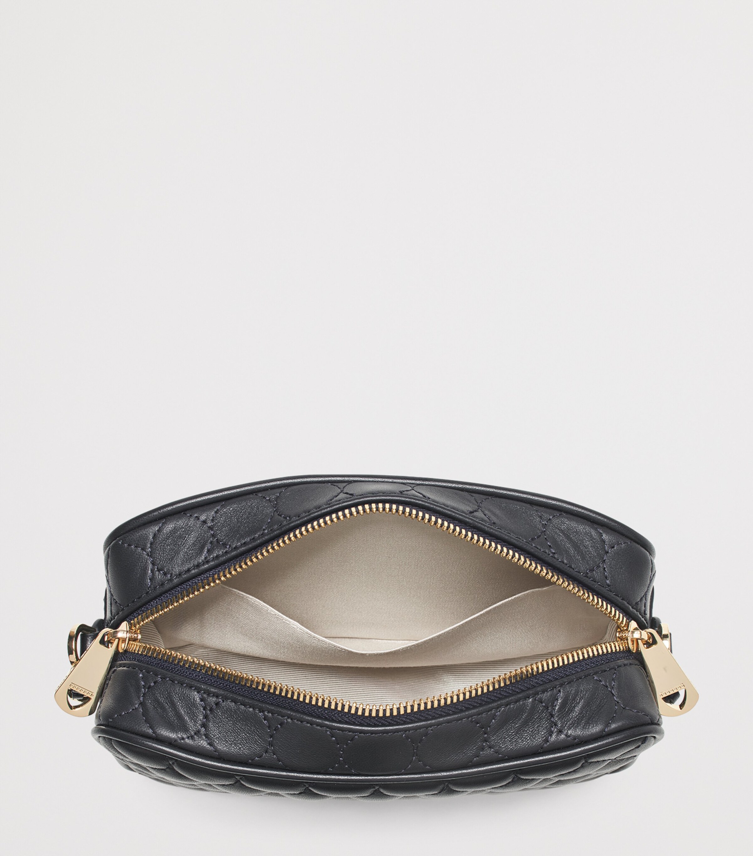 Leather Alice Cross-Body Bag NAVY Image 5