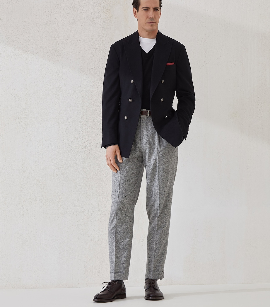 Cashmere V-Neck Sweater CH101 Image 4