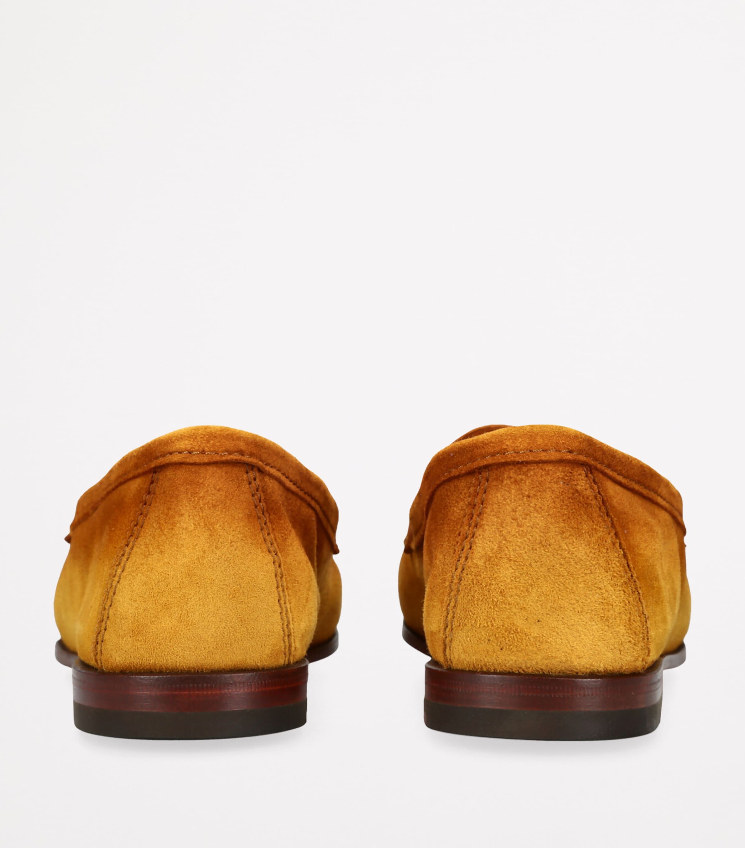 Suede Carlo Penny Loafers YELLOW Image 2