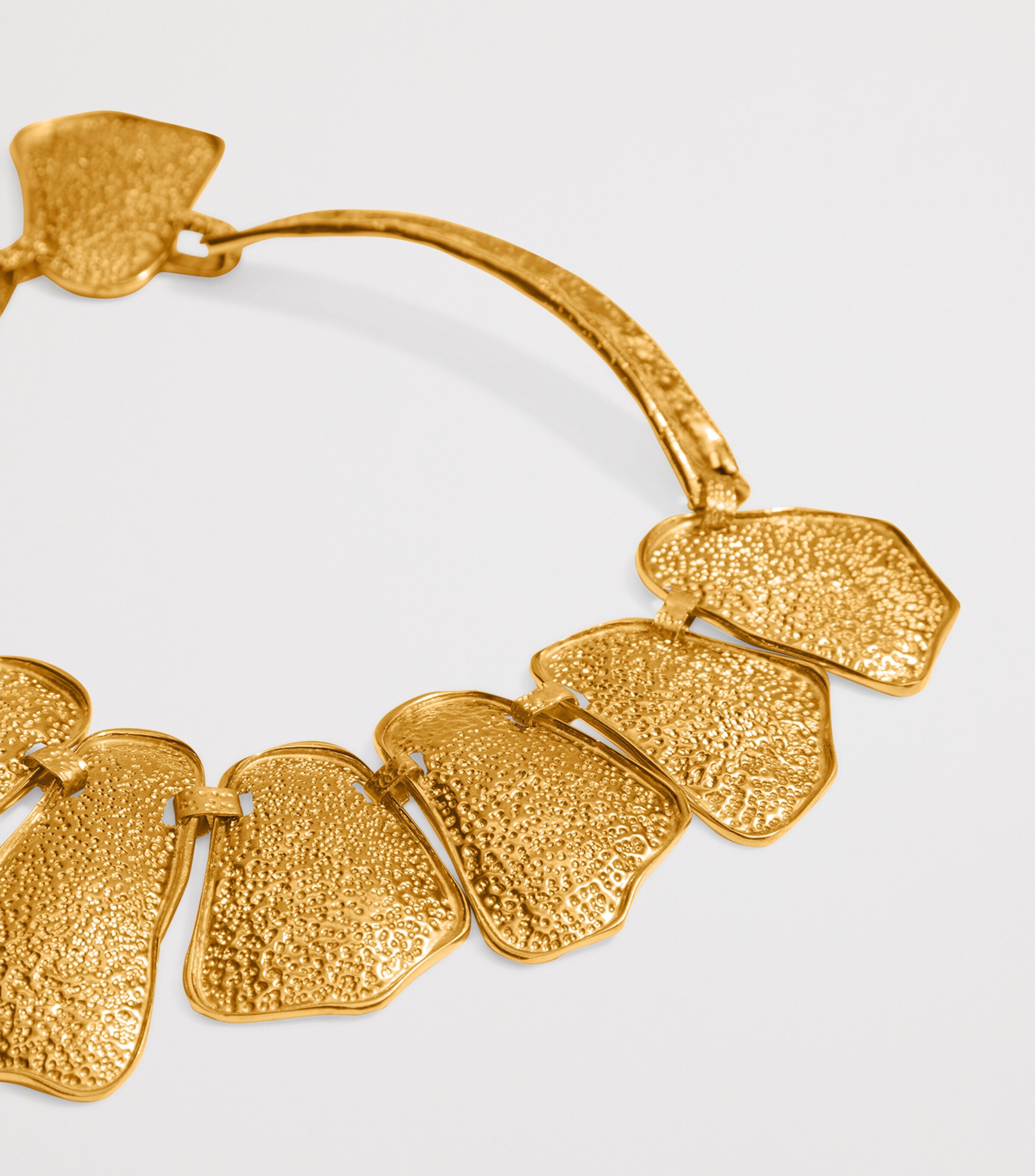 Abstract Necklace 001 GOLD Image 3