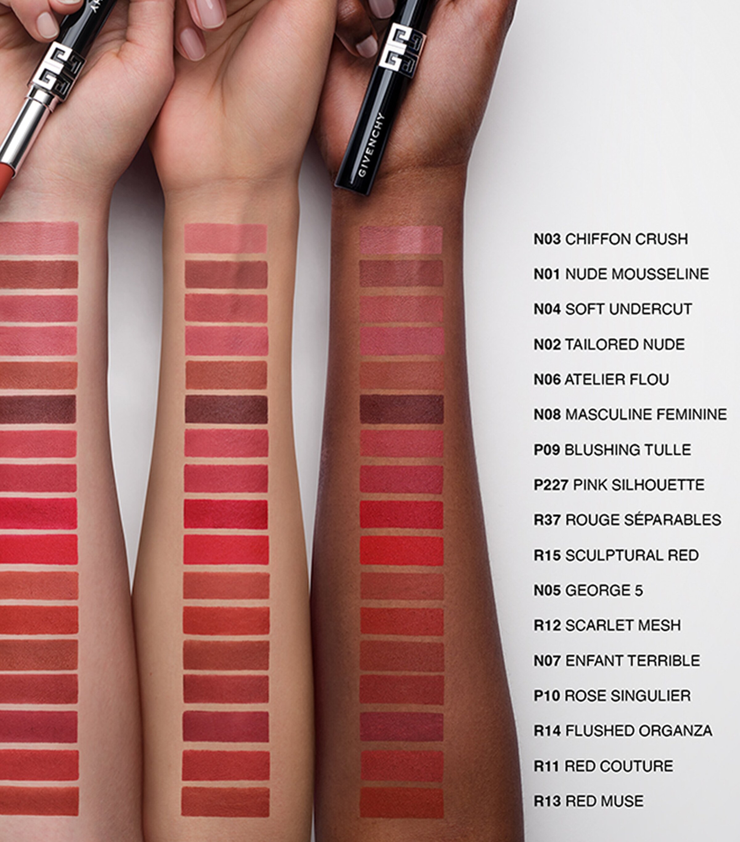 Givenchy Le Rouge Velvet Matte Lipstick Image 3
