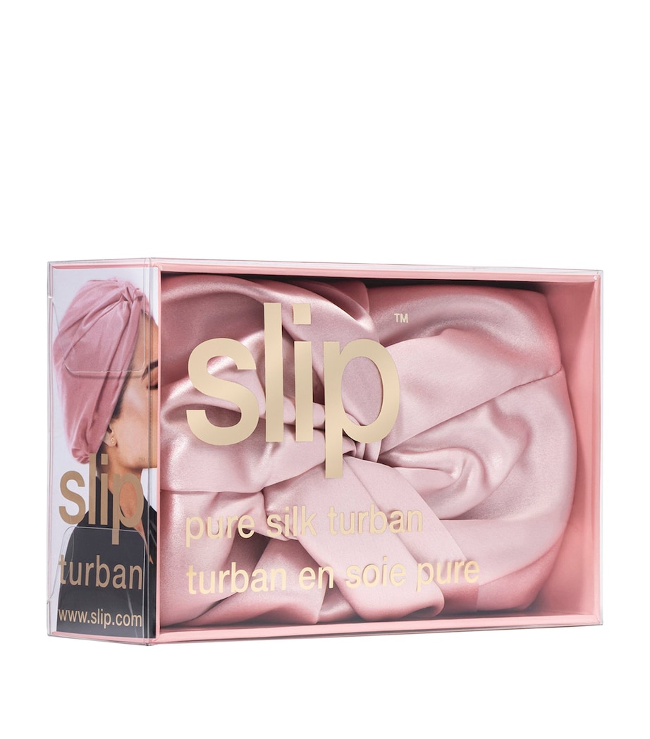 Slip Mulberry Silk Head Wrap Pink Image 5