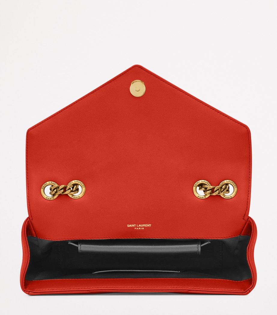Small Leather Loulou Shoulder Bag 7427 Image 7