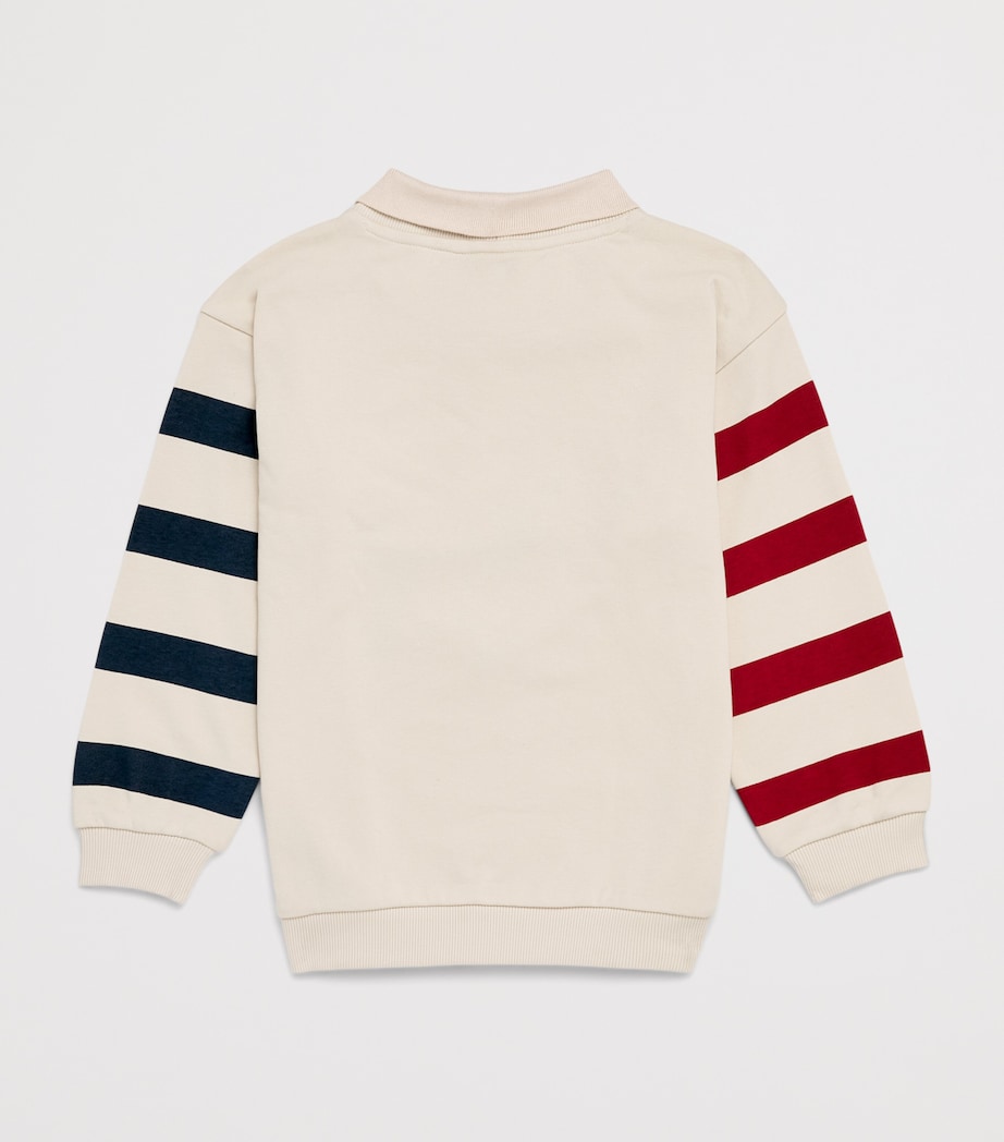 KONGES SLOJD Spotty Sweatshirt (6 Months-10 Years) Rice Image 2