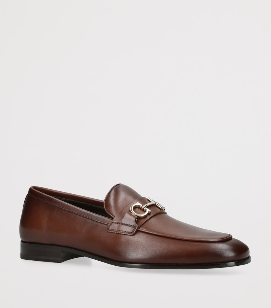 Leather Balty Loafers BROWN Image 3