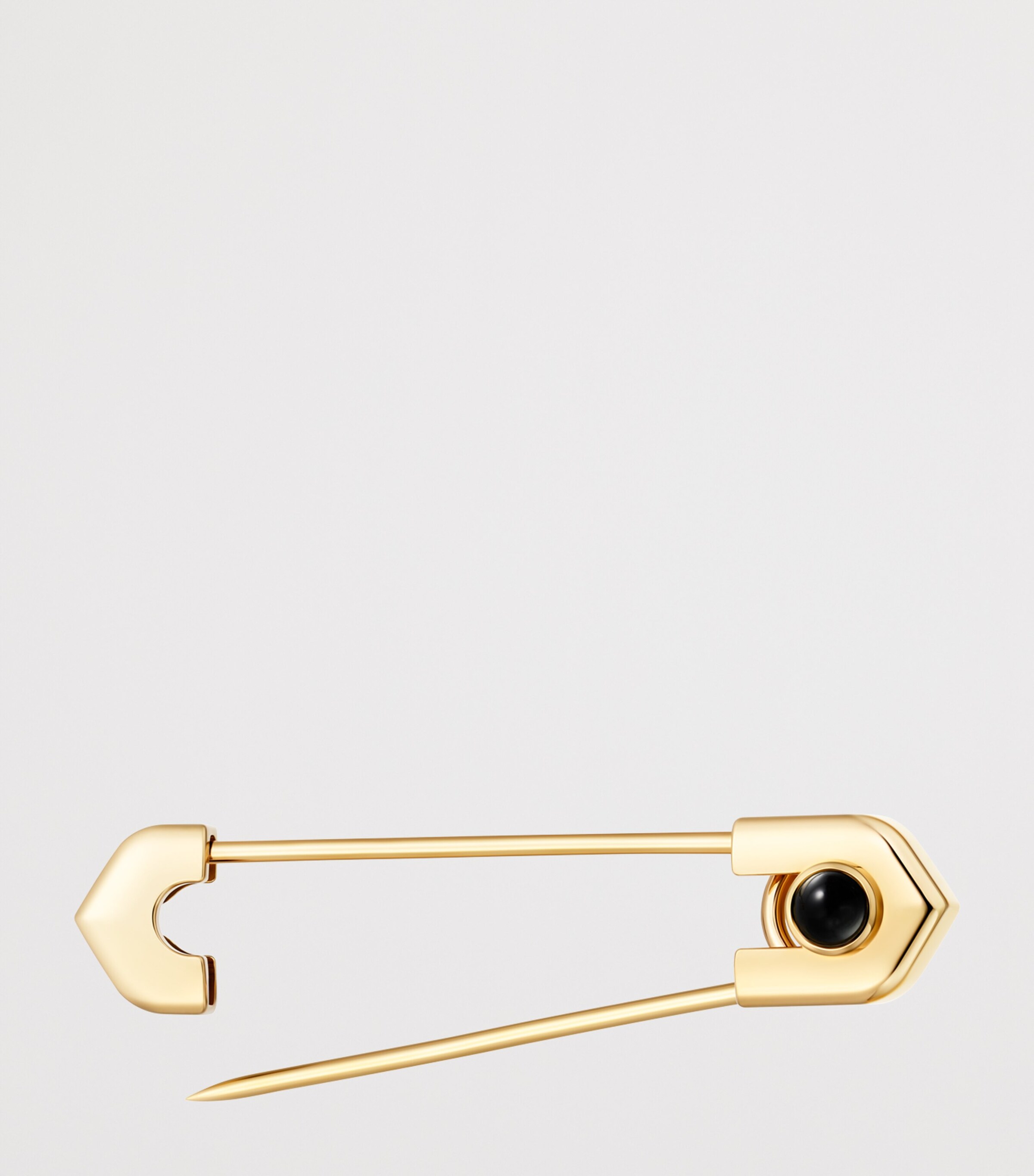 Cartier Yellow Gold and Onyx C de Cartier Tie Pin Yellow Gold Image 3