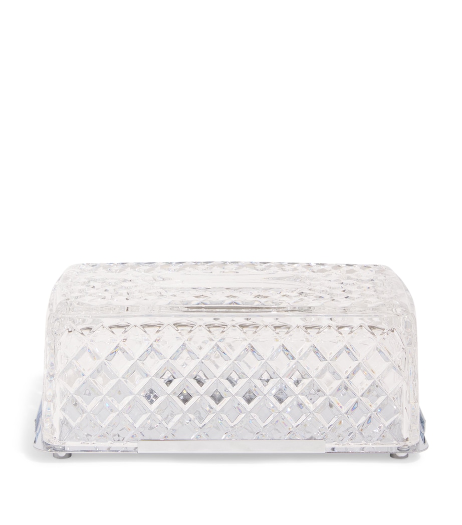 ZODIAC Crystal Mirella Tissue Box Chrome Image 1