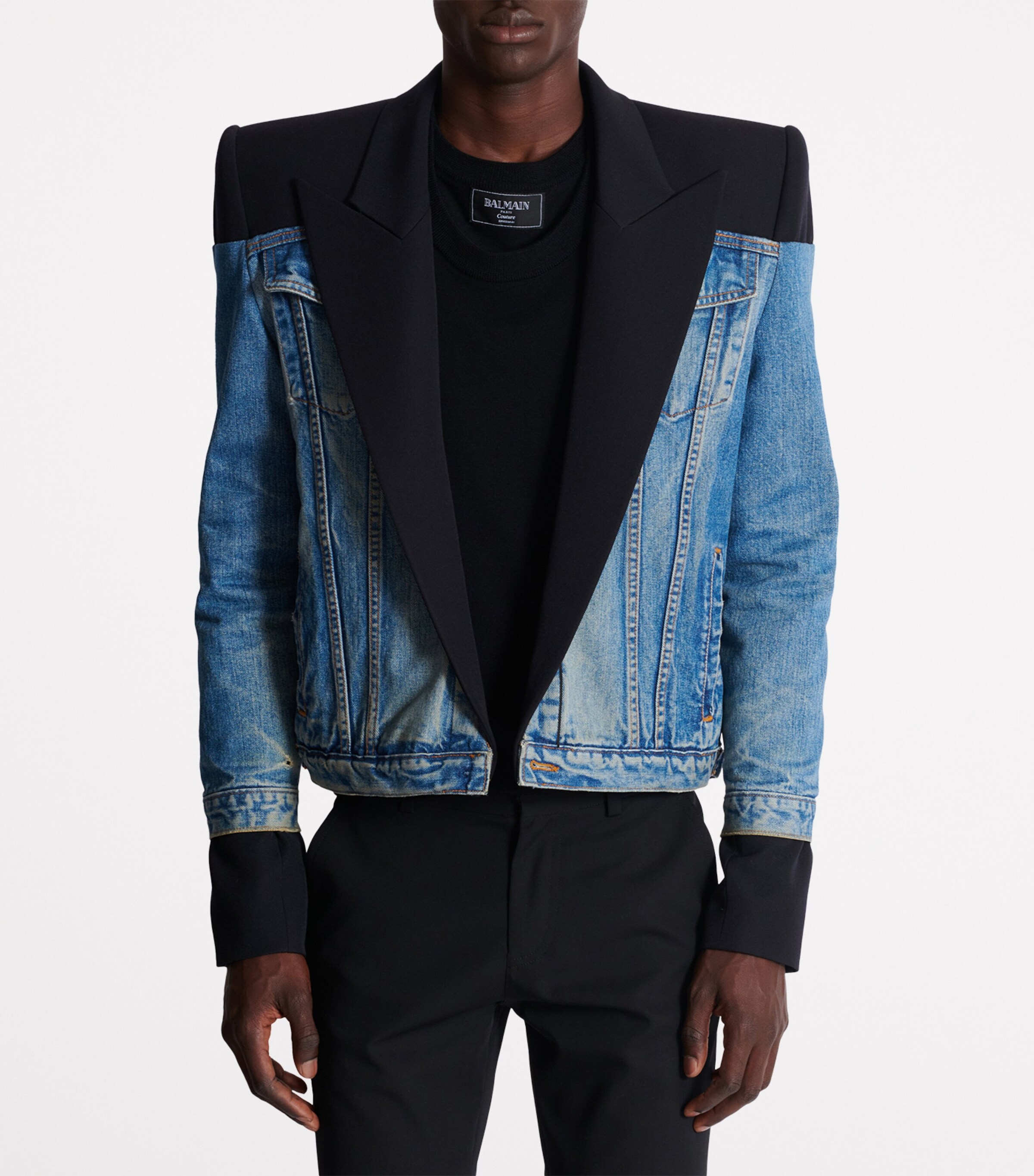 Balmain Denim Jacket Harrods Mens Balmain Jeans Harrods Exclusive