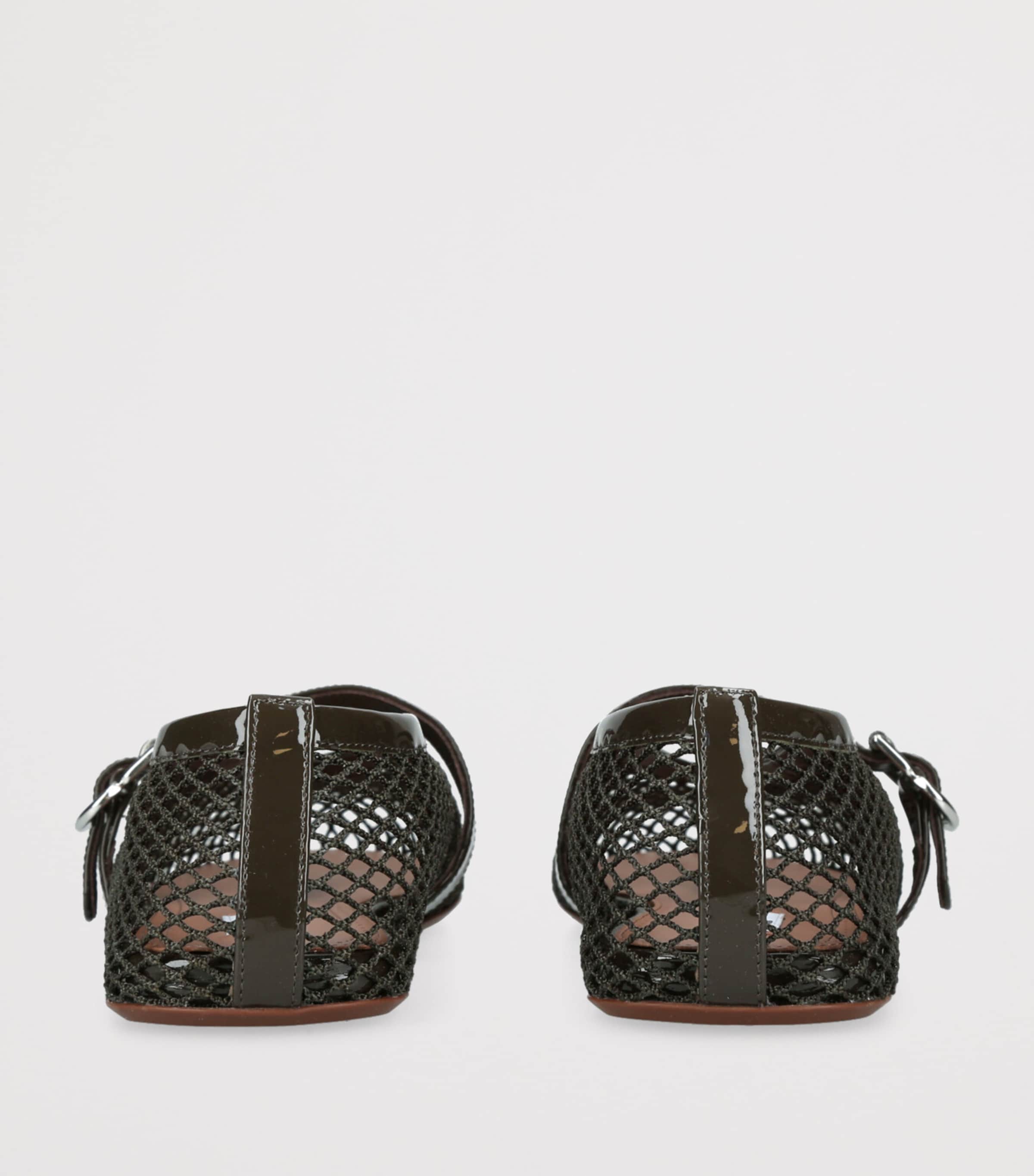 Mesh Ballet Flats KHAKI Image 2