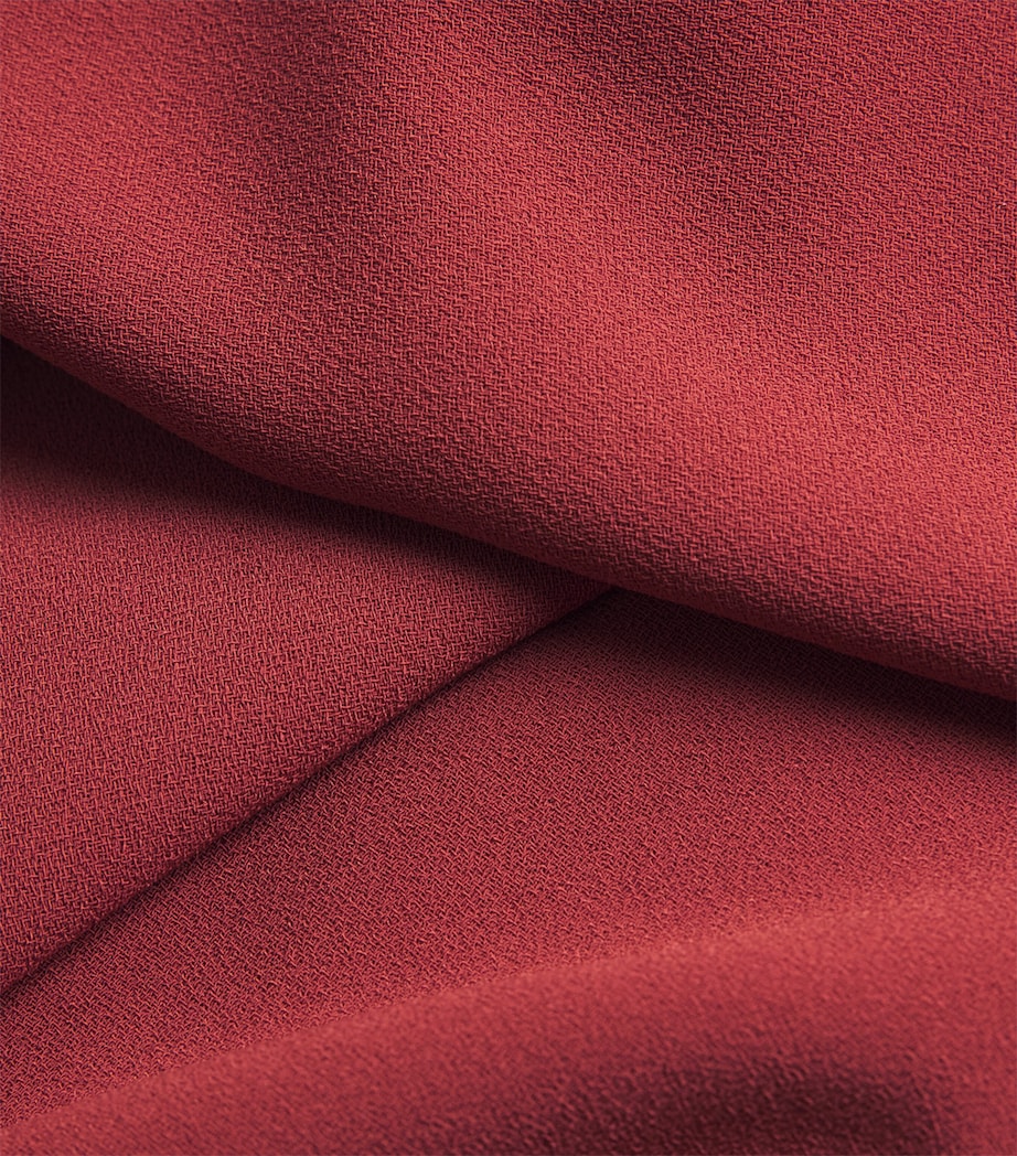 Georgette Dawn Midi Skirt CARMINE Image 5