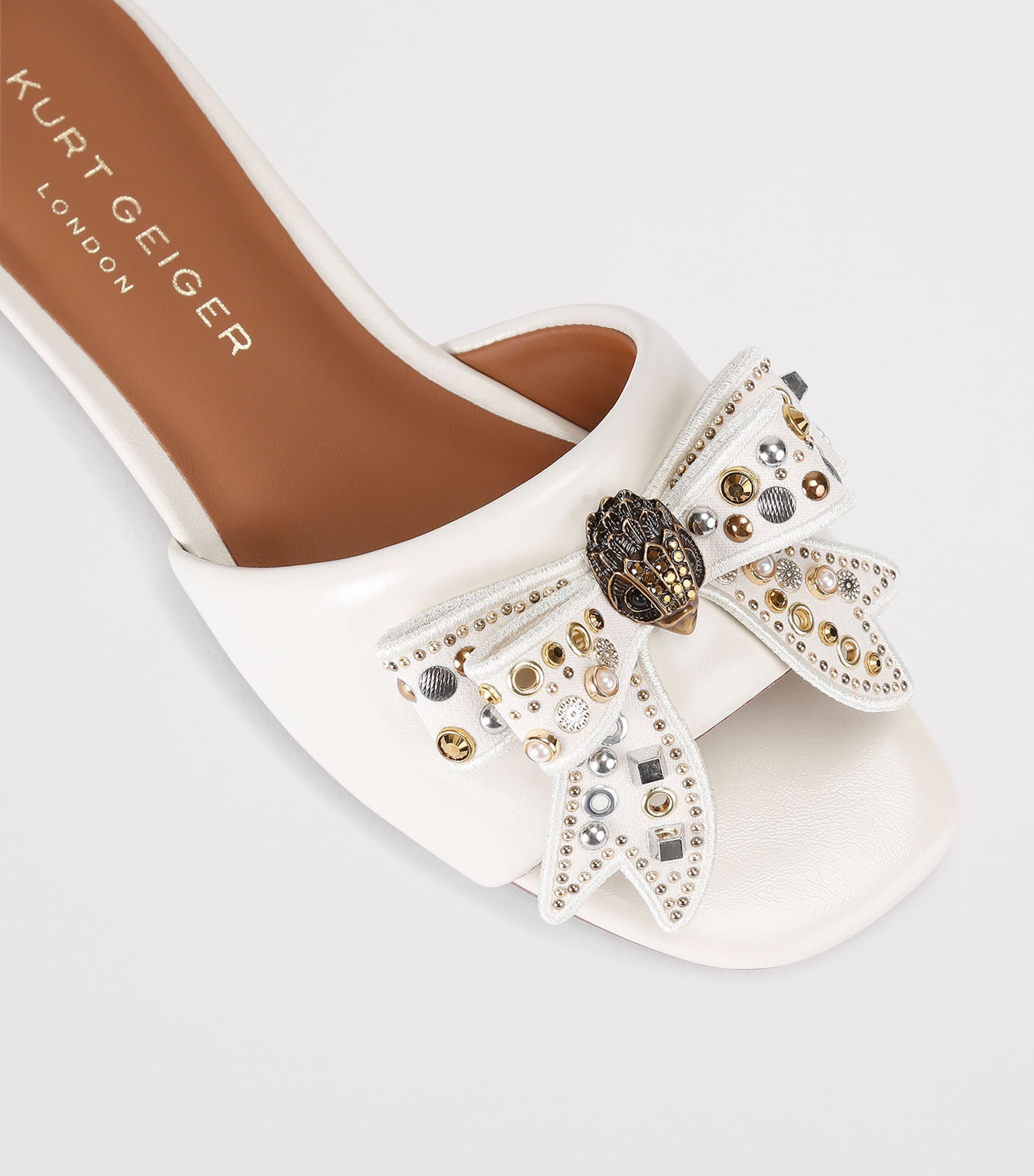 Leather Kensington Sandals BONE/COMB Image 3