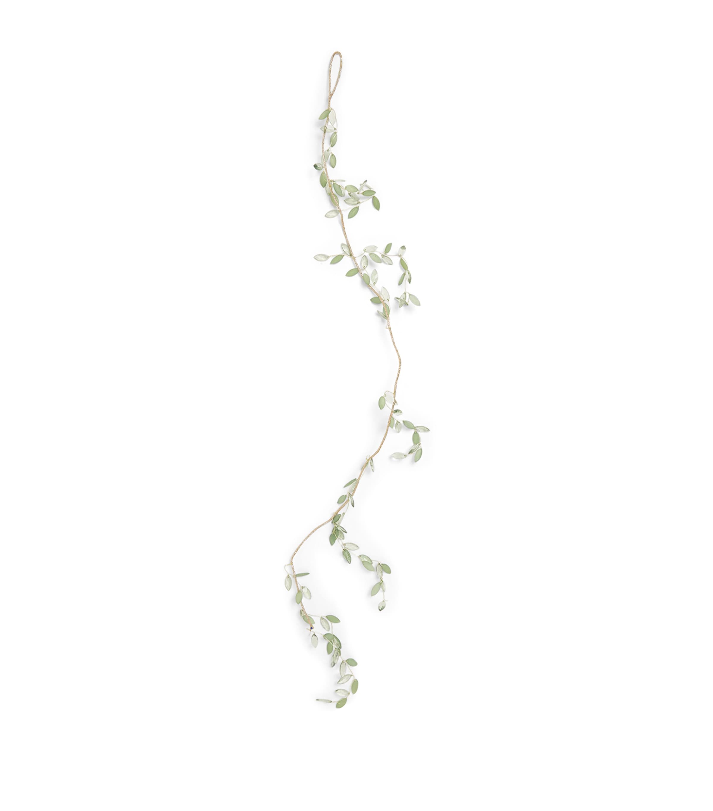 HARRODS GLASS OLIVE BRANCH GARLAND 