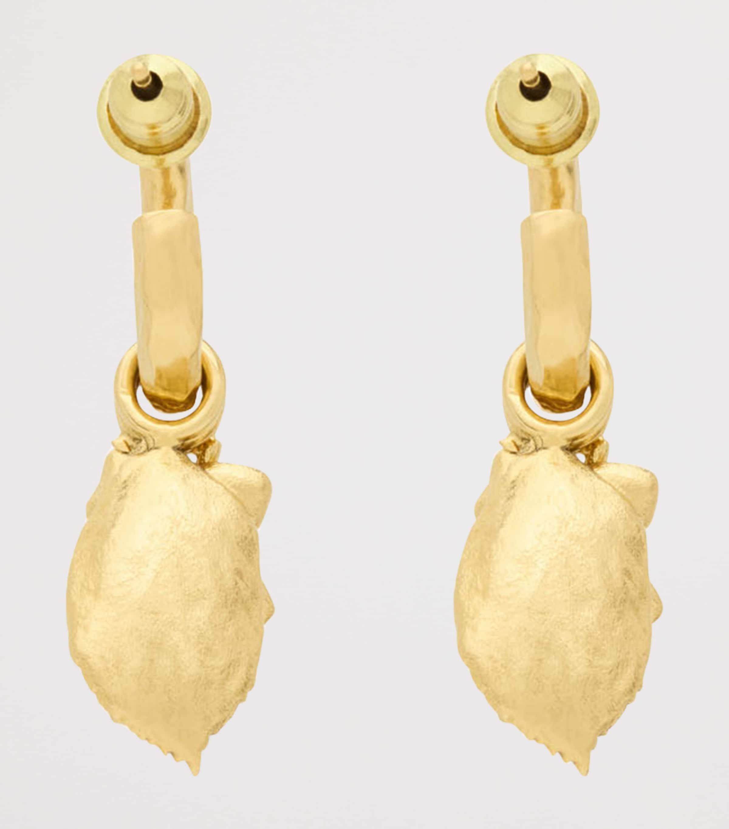 Saint Laurent Cassandre Floral Earrings Image 3