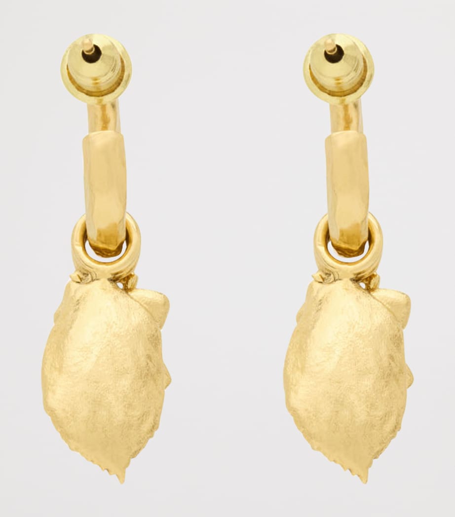 Saint Laurent Cassandre Floral Earrings Image 3