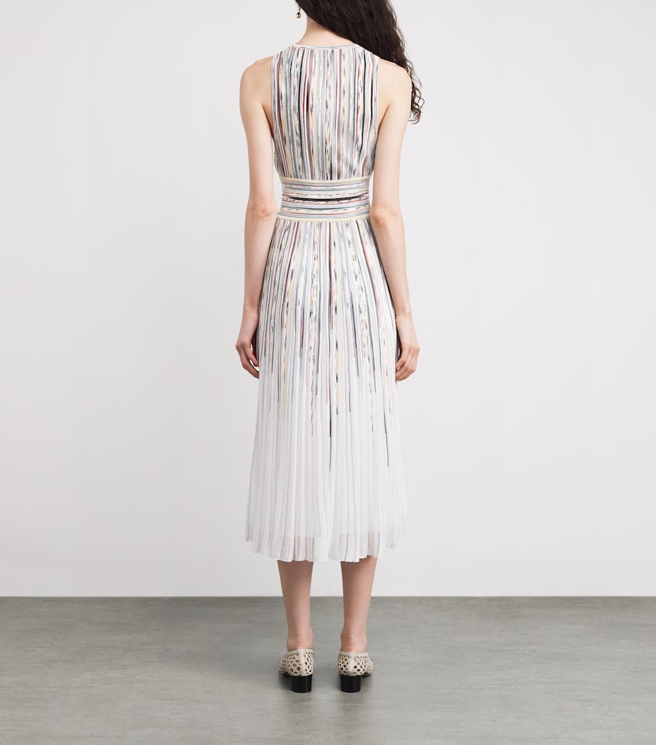 Stripe Midi Dress SM9ZZ LIGHT TONES Image 3