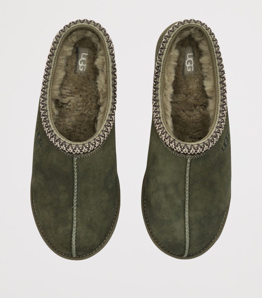 Suede Tasman Baxter Slippers KHAKI Image 4