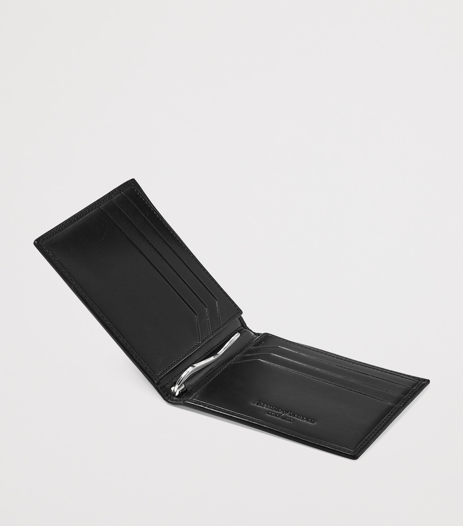 Leather Bifold Wallet BLACK Image 3