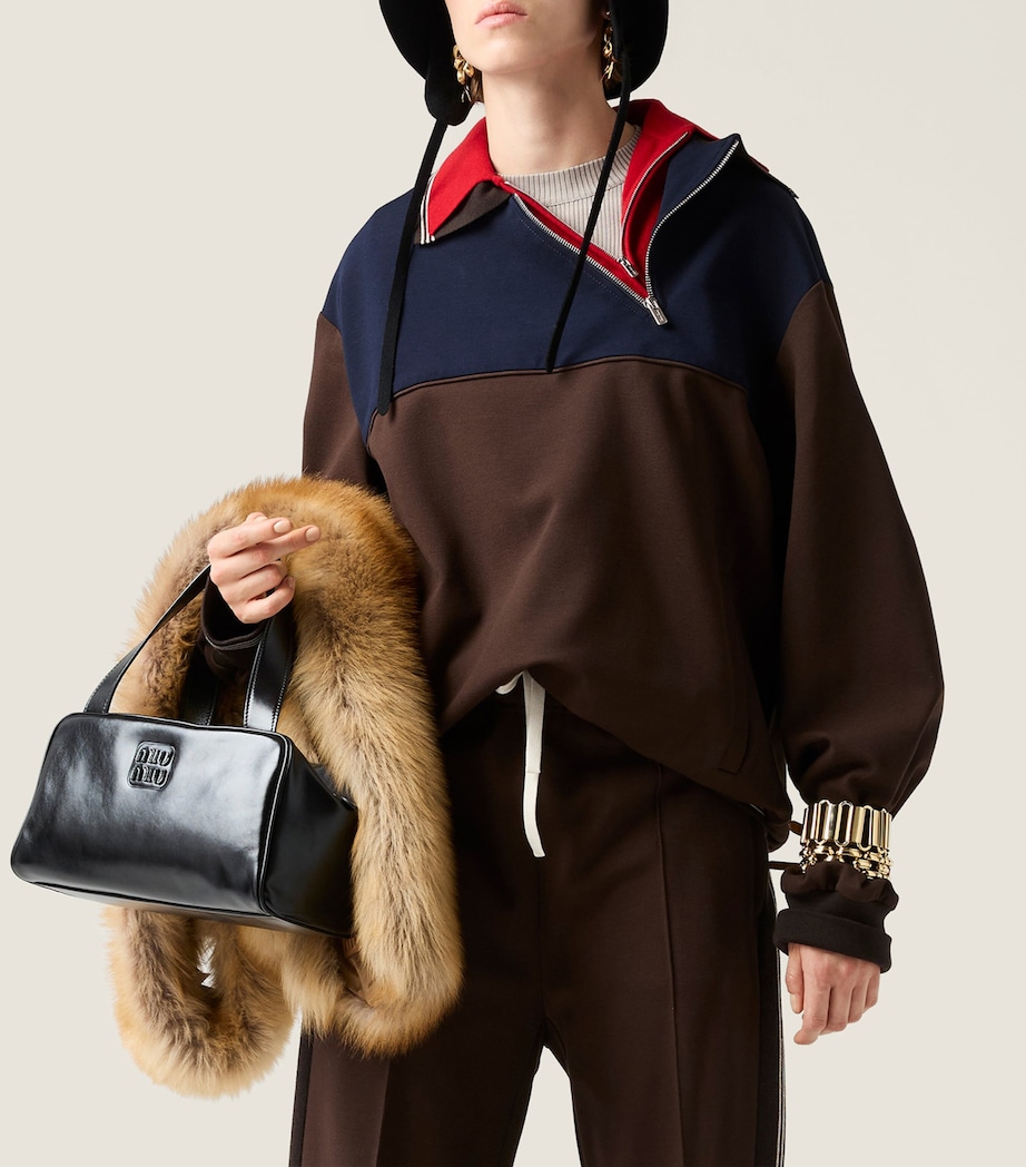 Cashmere Sleeveless Polo Sweater F0011 Image 2