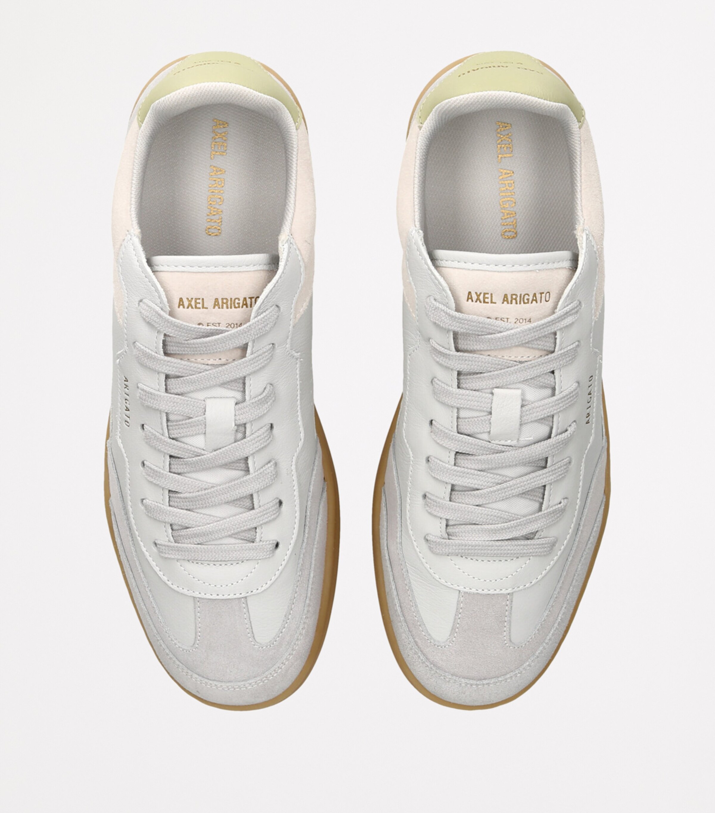 Axel Arigato Leather Dice T-Toe Low-Top Sneakers Grey/other Image 4