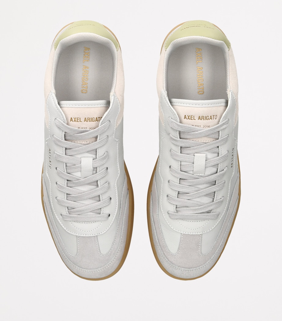 Axel Arigato Leather Dice T-Toe Low-Top Sneakers Grey/other Image 4